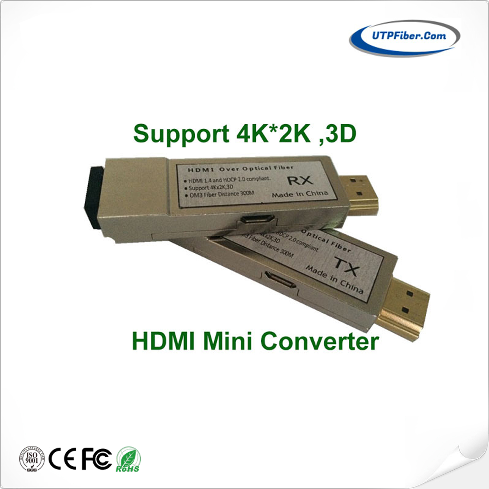Mini 4K HDMI Optical Transceiver