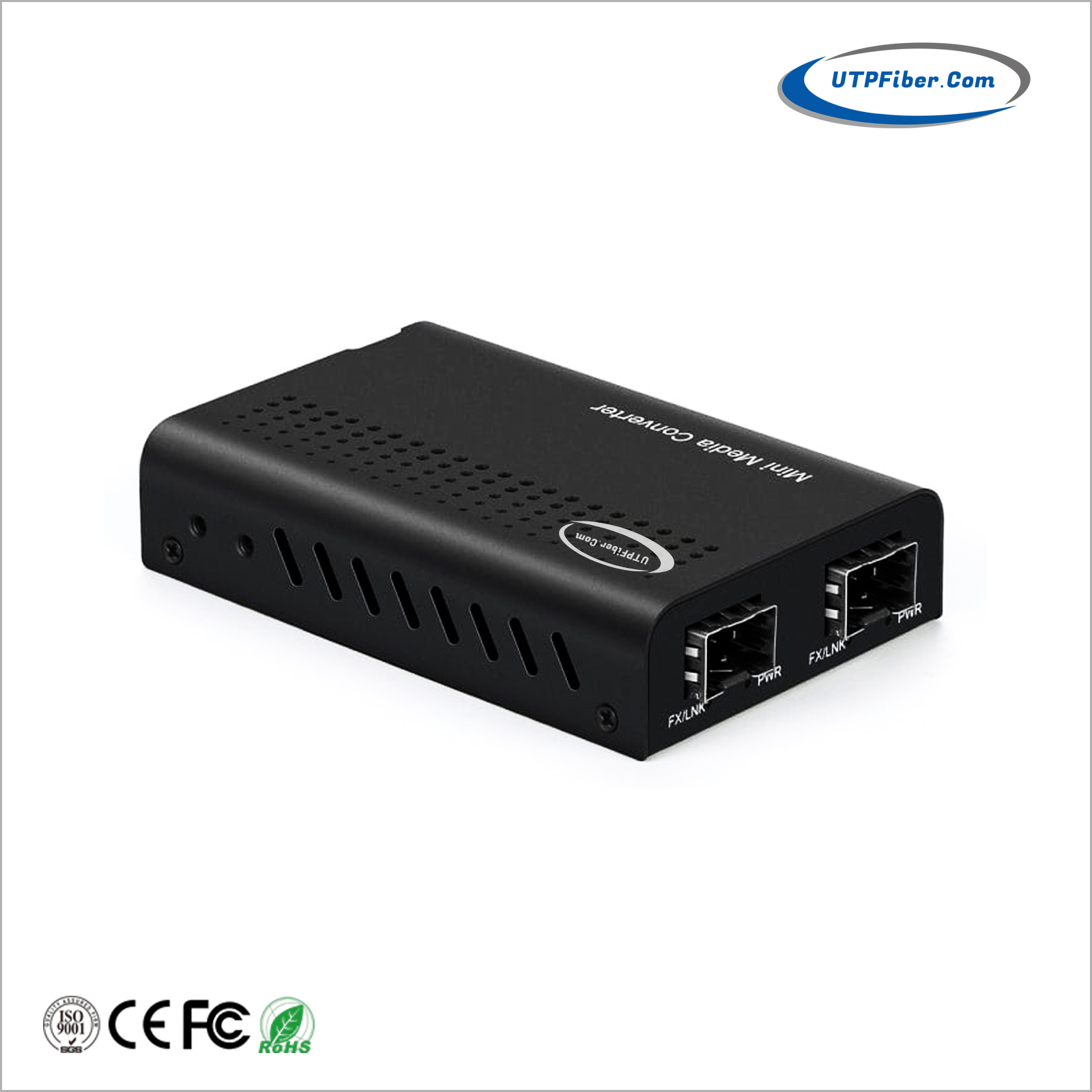 Mini 10G SFP+ to SFP+ OEO Fiber Converter 3R Repeater