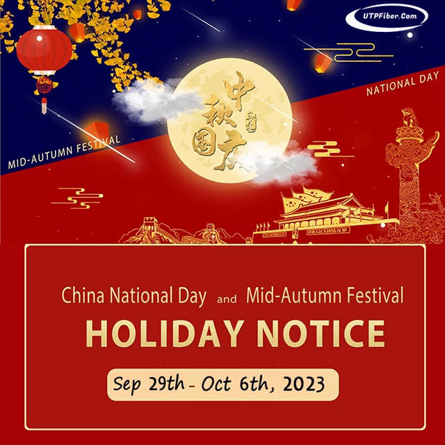 UTP Mid-Autumn Festival and National Day Holiday Notice