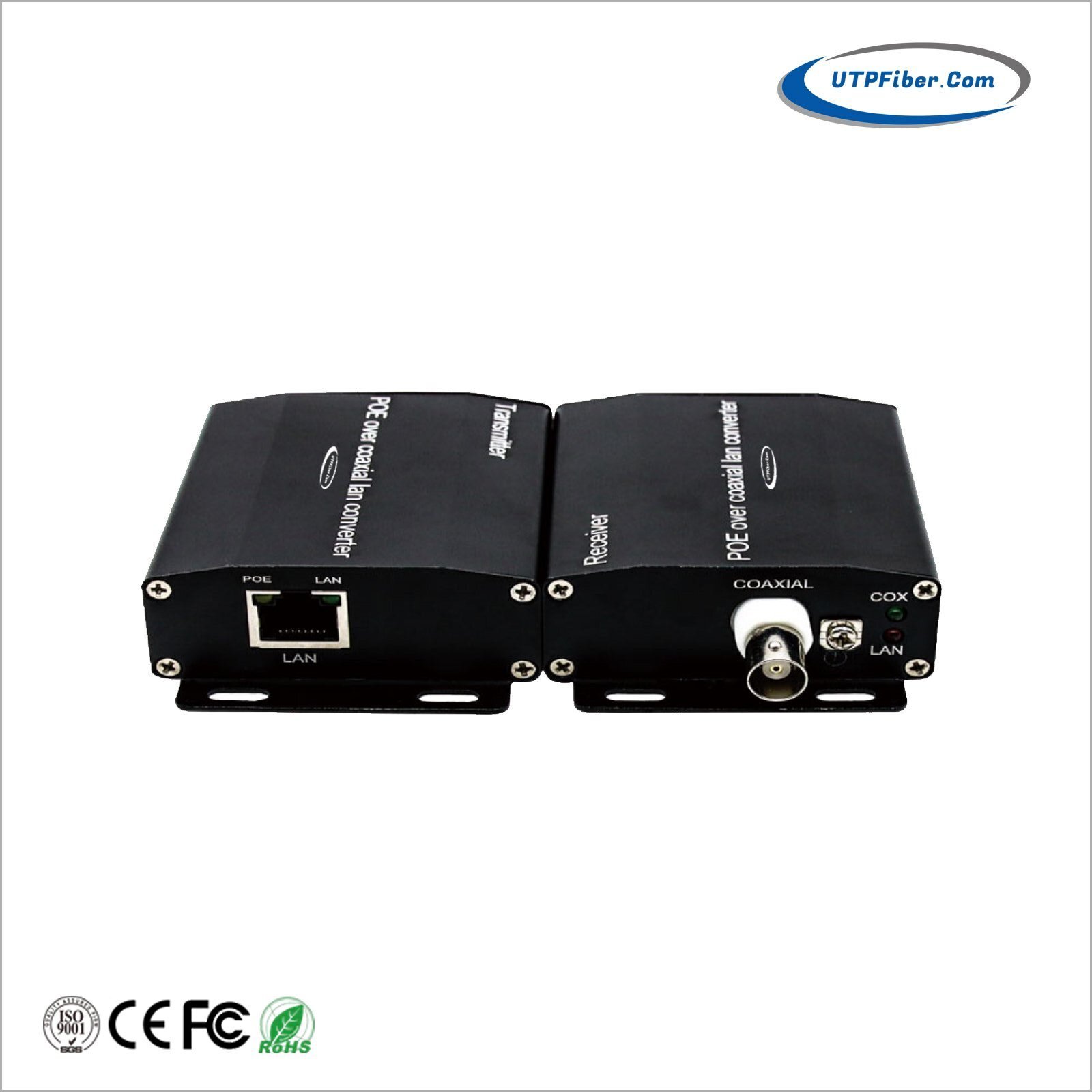 Ethernet over Coax Extender with PoE+