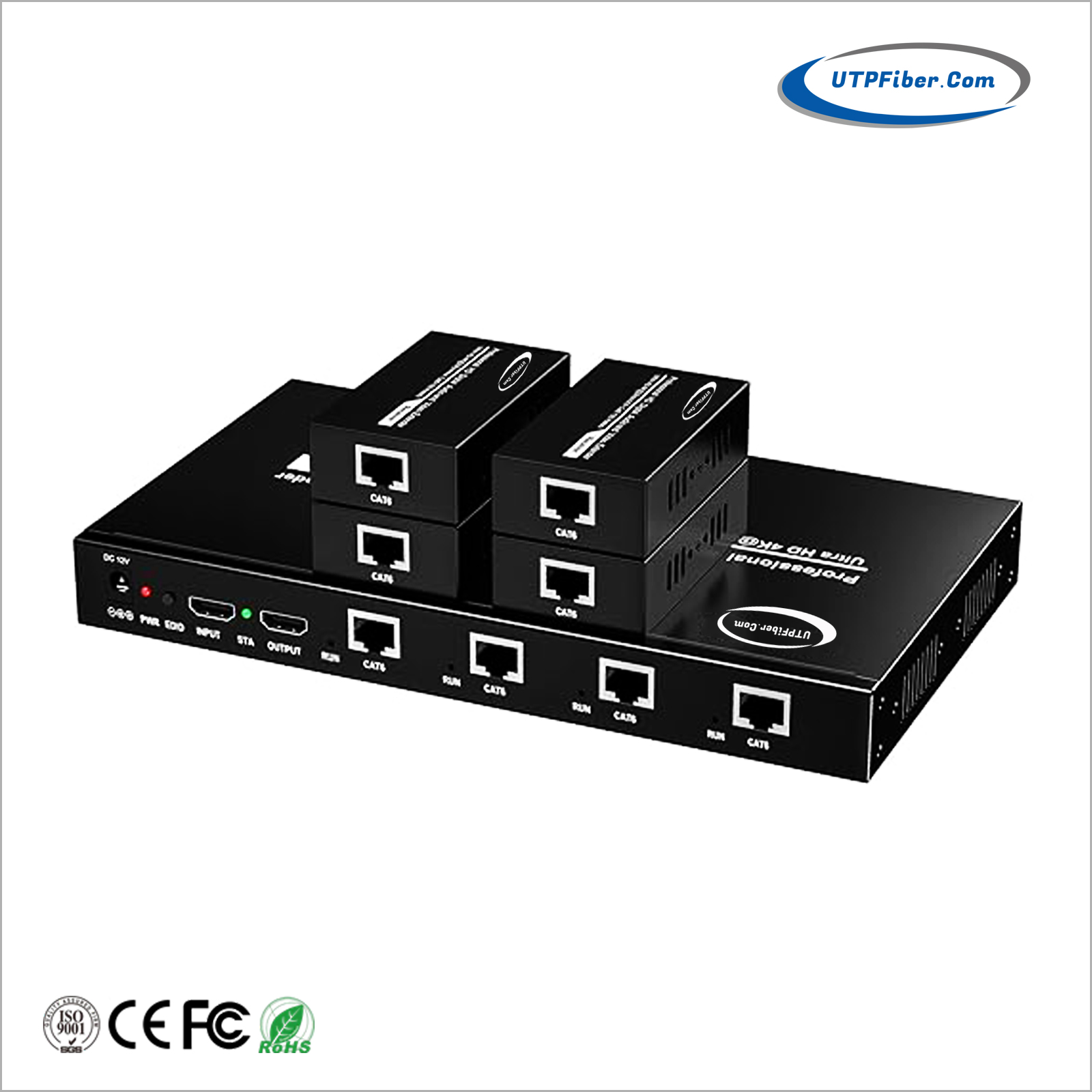 4K@30HZ HDMI 1x4 Splitter Extender - 328 ft (100m)