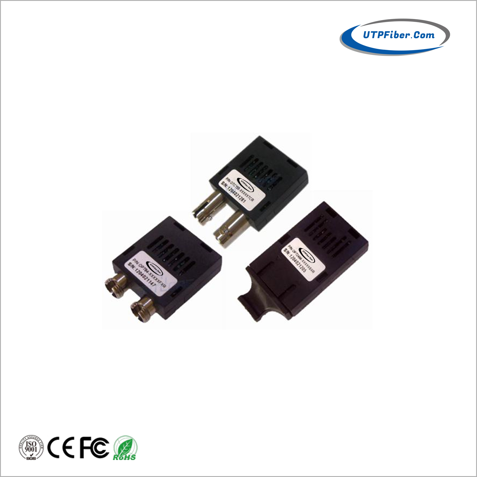 Ultra-Low Data Rate TTL 1x9 CWDM Fiber Optical Transceiver, Single Mode, 2Mbps, 20km