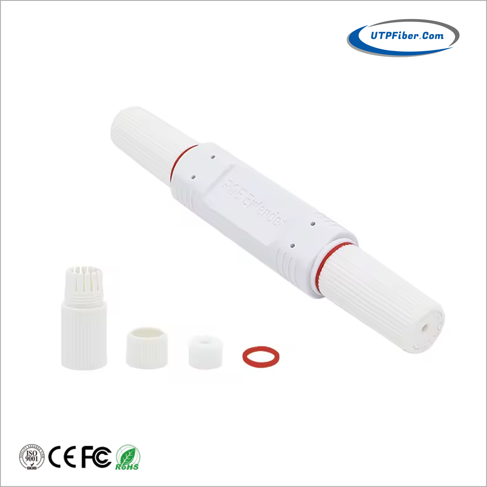 Mini Outdoor IP67 Waterproof Gigabit 24V Passive PoE Extender