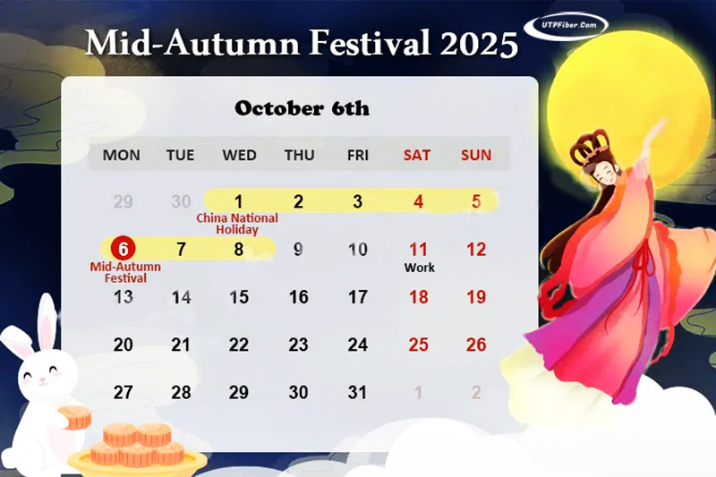 2025 Mid-Autumn Festival and National Day Holiday Notice