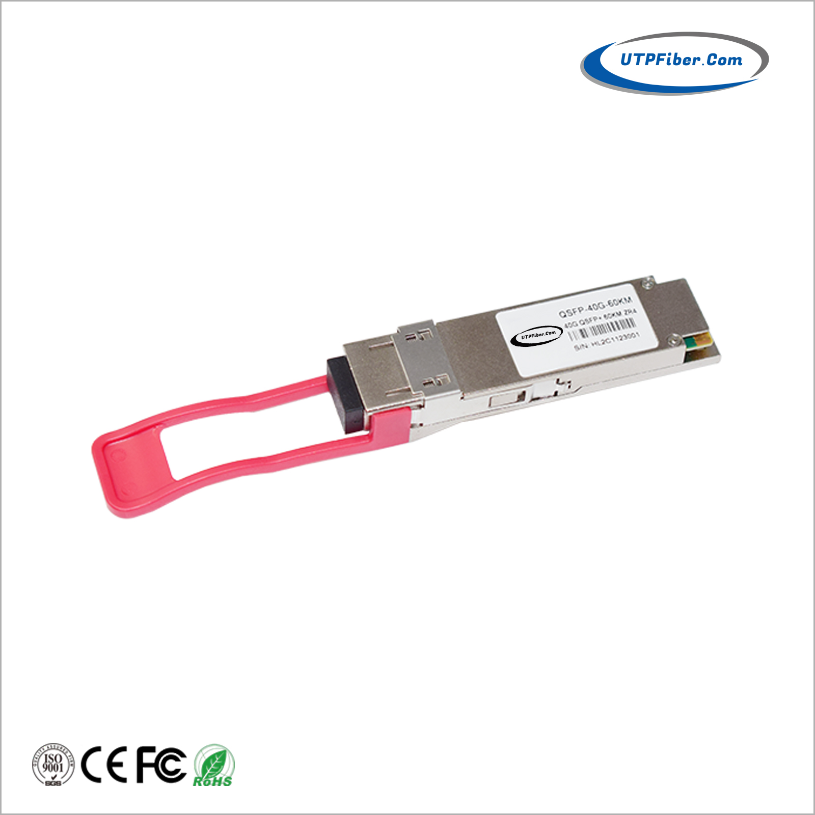 40G QSFP+ ZR4 Lite CWDM4 60km LC SMF DDM Optical Transceiver Module