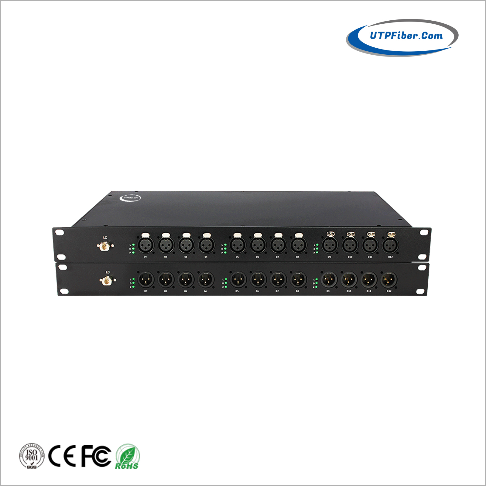 DMX512 Fiber Media Converter